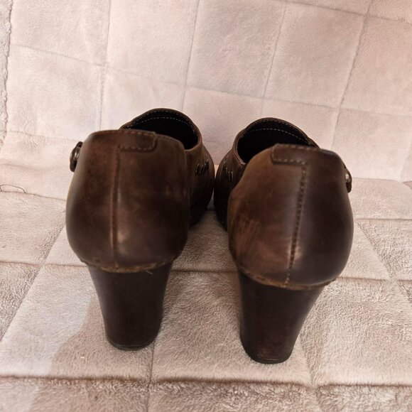 Dansko Heels Brown Size 40 - Picture 4 of 6